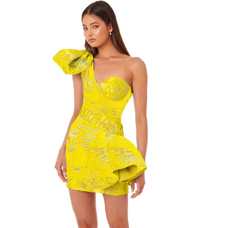 Сексуальные Выпускные вечерние платья на одно плечо вечернее платье элегантное