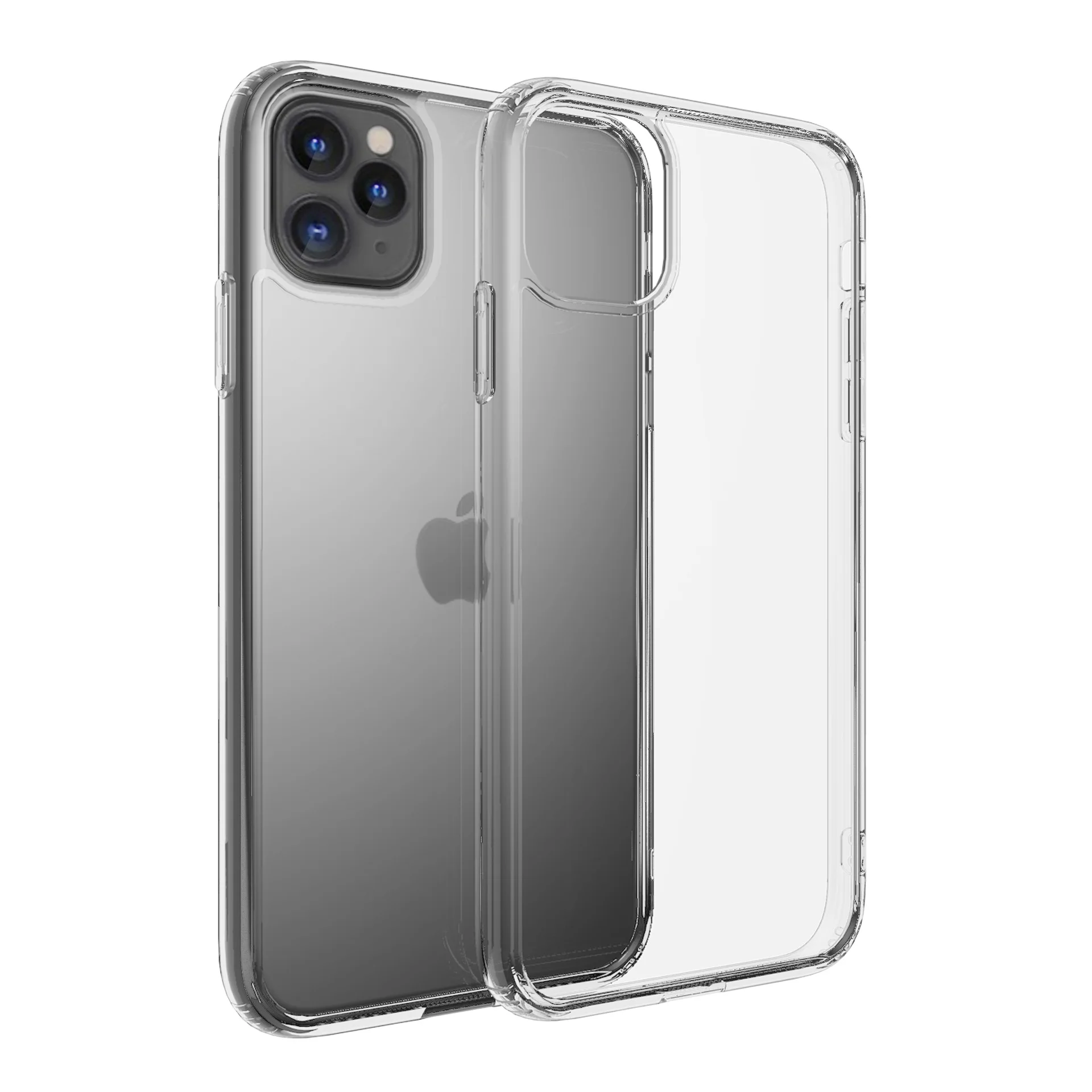 Hot sales Ultra Thin Tempered Glass +TPU Smart Phone Cover Case For iPhone 11 Pro Max X XS XS MAX 7 8 9 Plus