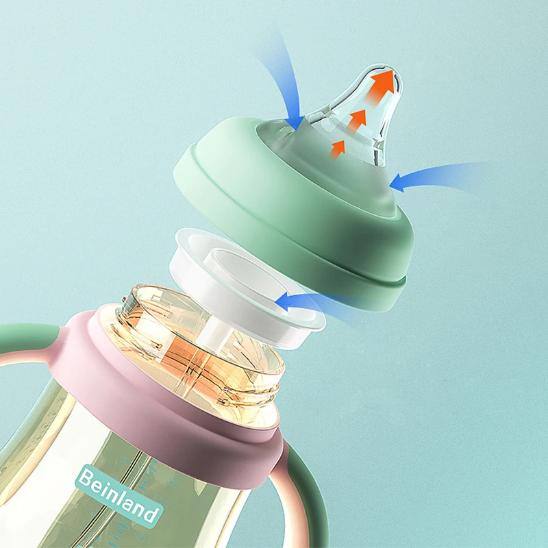 Amaz0n hot selling baby products wide neck baby bottle organic feeding bottle for newborn baby