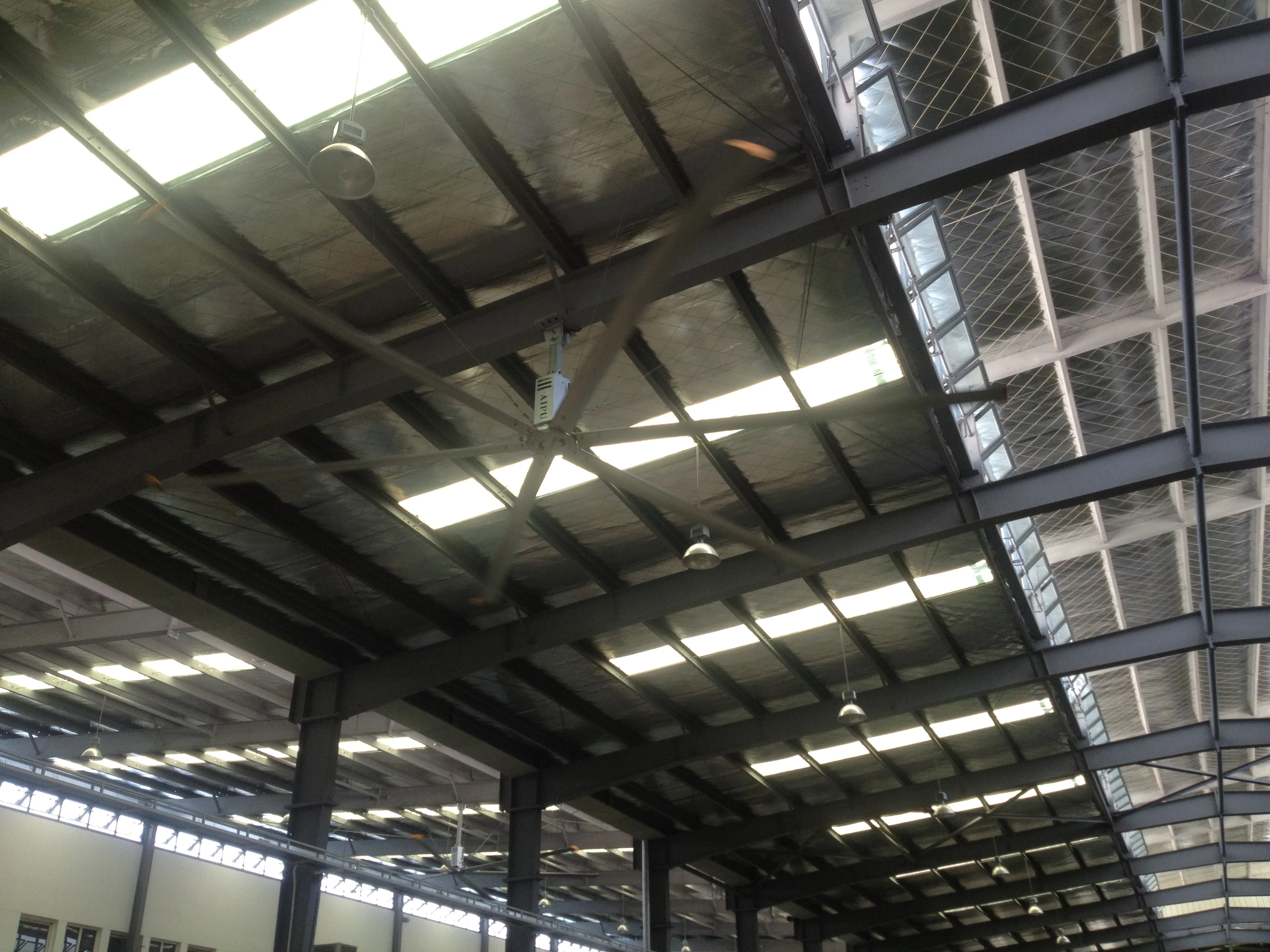 
Factory Workshop 6.6 meter 22FT hvls big industrial fan ceiling fan ventilation 