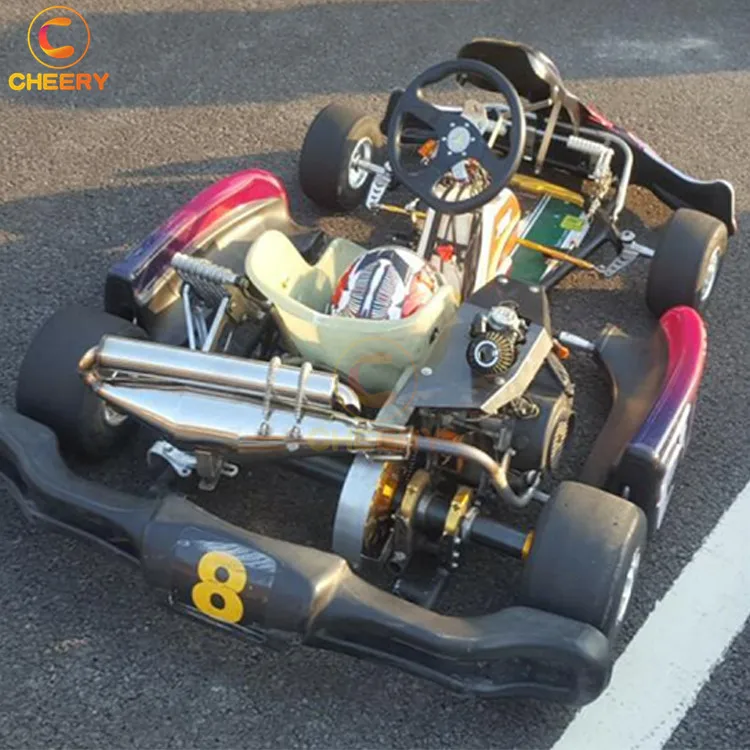 Крытый гоночных игр 150cc 8.3HP 90 км/ч бензин высокой скорости для картинга Профессиональный go kart продажи