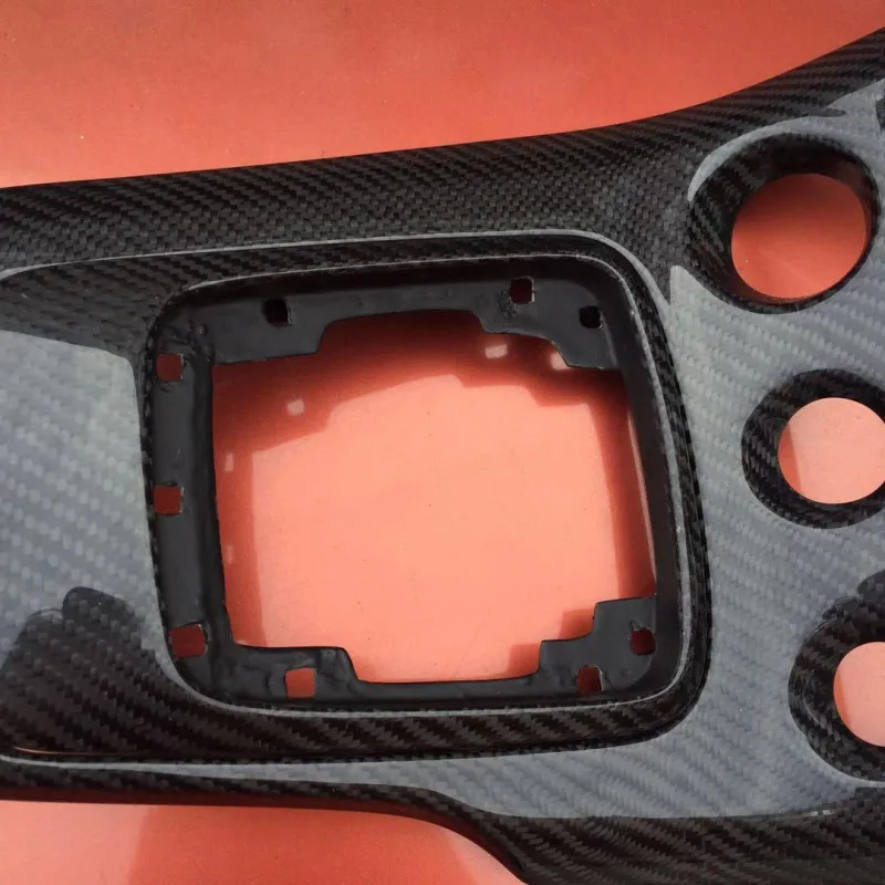 For silvia S15 OEM RHD Radio & Gear Surround Console Replacement (2pcs/set) carbon fiber