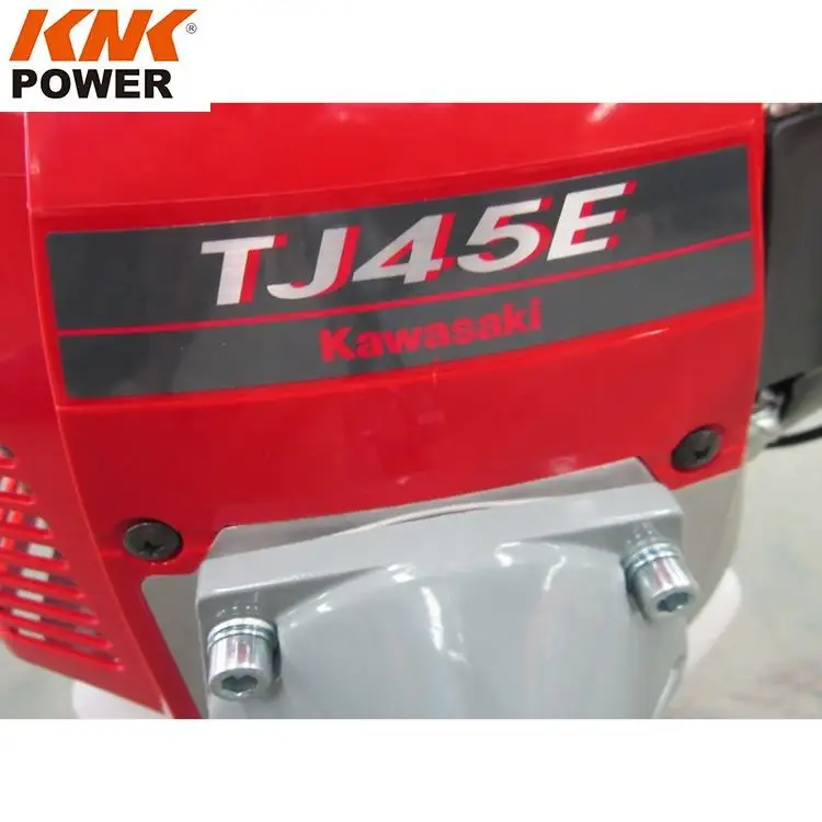45.4CC Powerful Gas Weed Wacker Kawasaki Engine TJ45E 2 Stroke Bike Handle  Petrol Brush Cutter Lighter Weed Eater 28MM Pipe