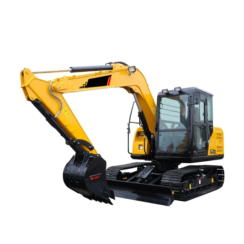 SY75C мини-экскаватор 7.5ton SY75CPro гидравлический гусеничный экскаватор