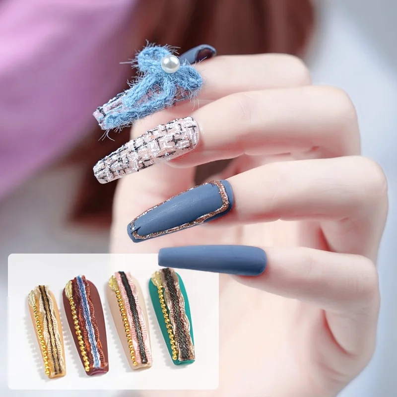 Bowknot Lace Nail Art Salon Accessories for Nail