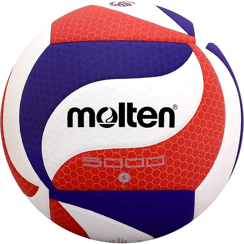 Hot Sale 4500 5000 Volleyball Customized Logos size 5 Super Fiber Soft PU Leather Volleyballs