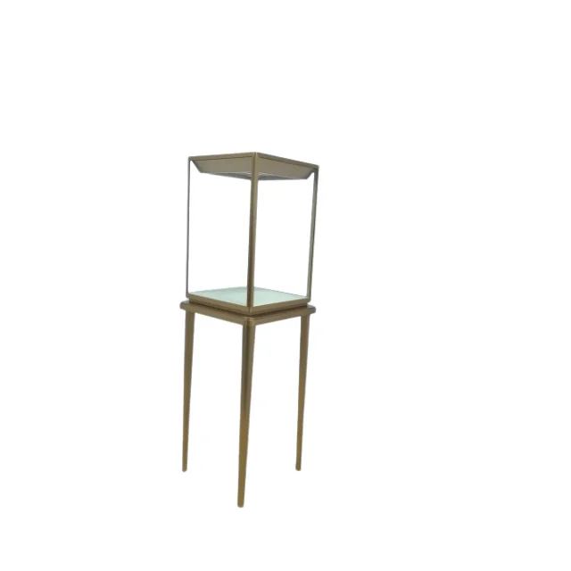Customized High Stand Rectangular Jewelry Display Cabinet for Showcases Office Retail Souvenir Luxury Showcase