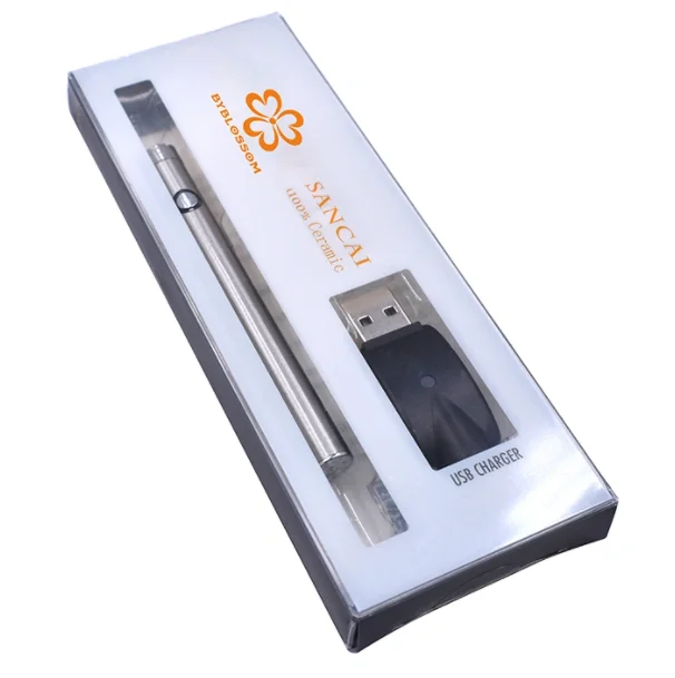 Оптовая продажа, индивидуальный пластиковый блистер 510, вейп-ручка, аккумулятор, набор для вейпа, упаковочная коробка