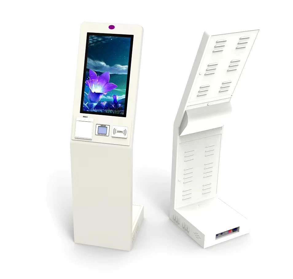 Все в одном информационный киоск с сенсорным экраном self pos machine totem service payment checkout kiosk