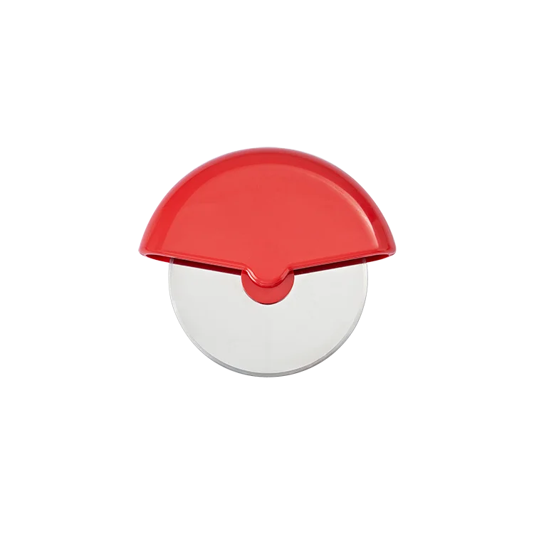 High Quality Kitchen Stainless Steel Round Pizza Cutter Wheel With PP Handle