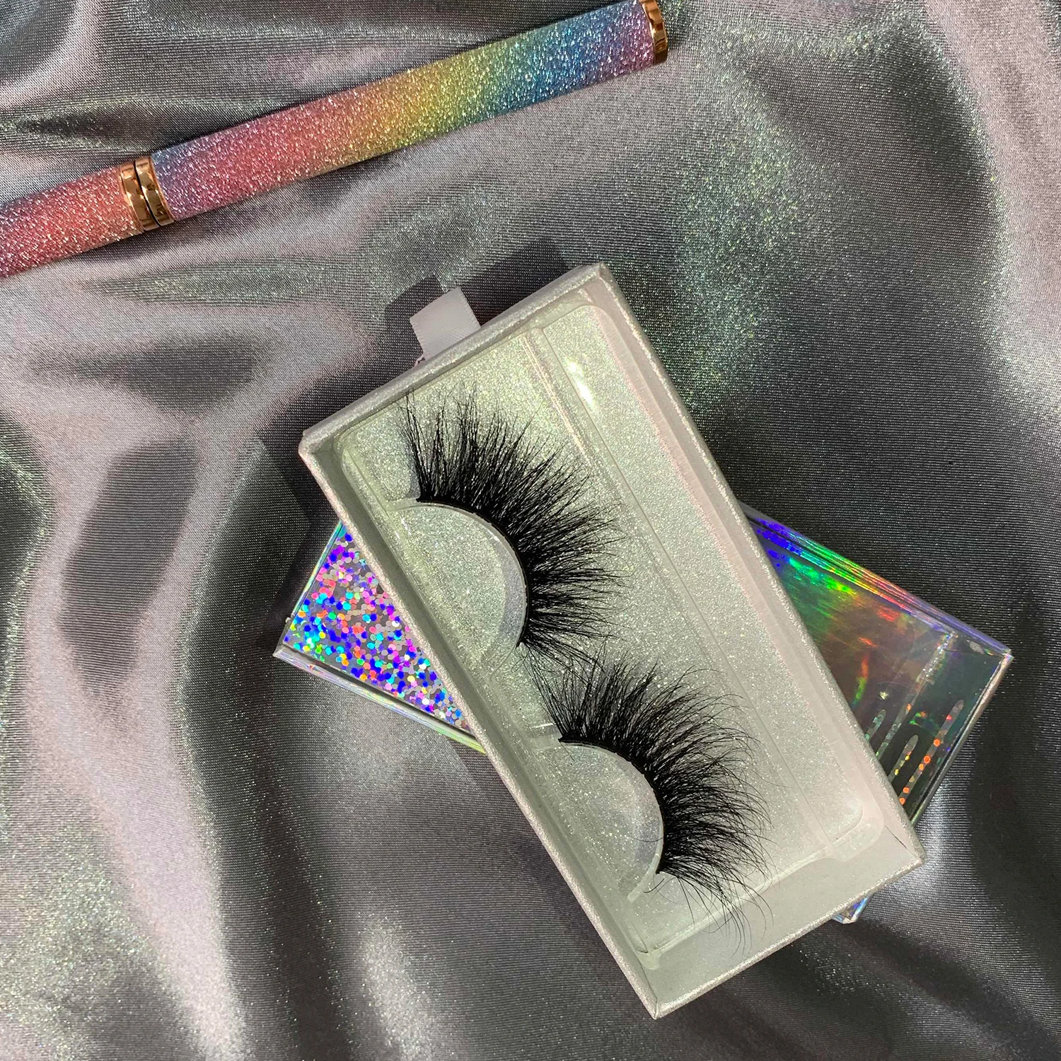  Ресницы из искусственной норки lashes3d оптом поставщик пушистая норка 25