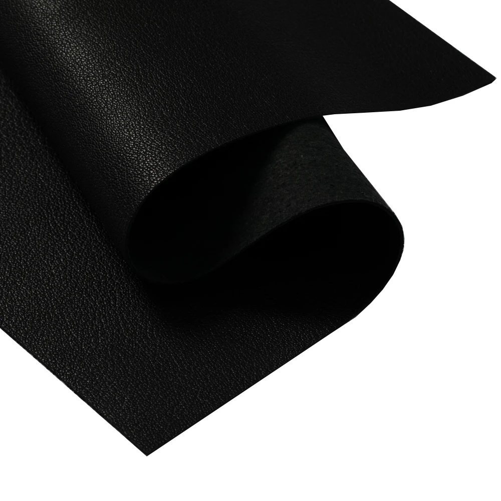 Finely processed Leather of good quality Leatherwear Black leather