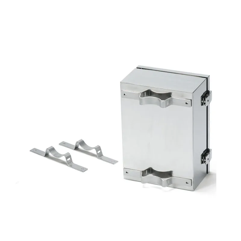 Outdoor Pole Mounted Electric Mounting Enclosure Box Rack Bracket