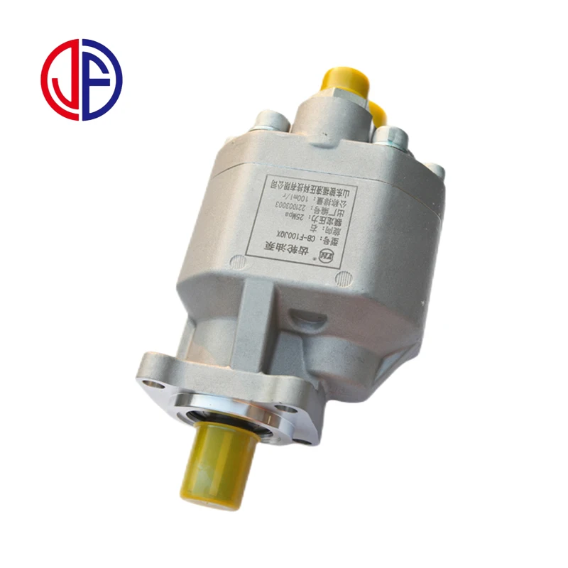 Low cost dump truck PTO connected aluminum alloy hydraulic gear pumps with one year warranty