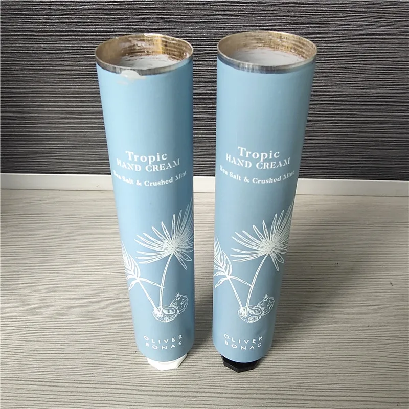 Personalized Aluminium Tube Creams Packaging Cleansing Milk Face Wash Bang Body Collapsible Tubes Cosmetics 100g 3.3oz