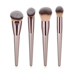 BESTOPE PRO Amazon best seller shopify best seller Makeup Brushes with Champagne Gold Conical Handle 20 Count