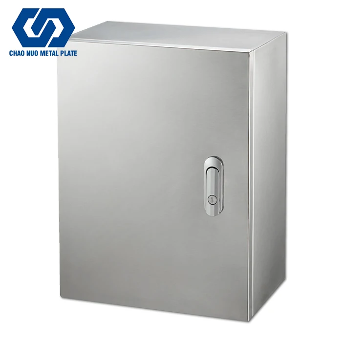 
Outdoor Waterproof Stainless Steel Electronic Enclosure Meter Junction Control Iron Project Metal Panel Electric Box 
