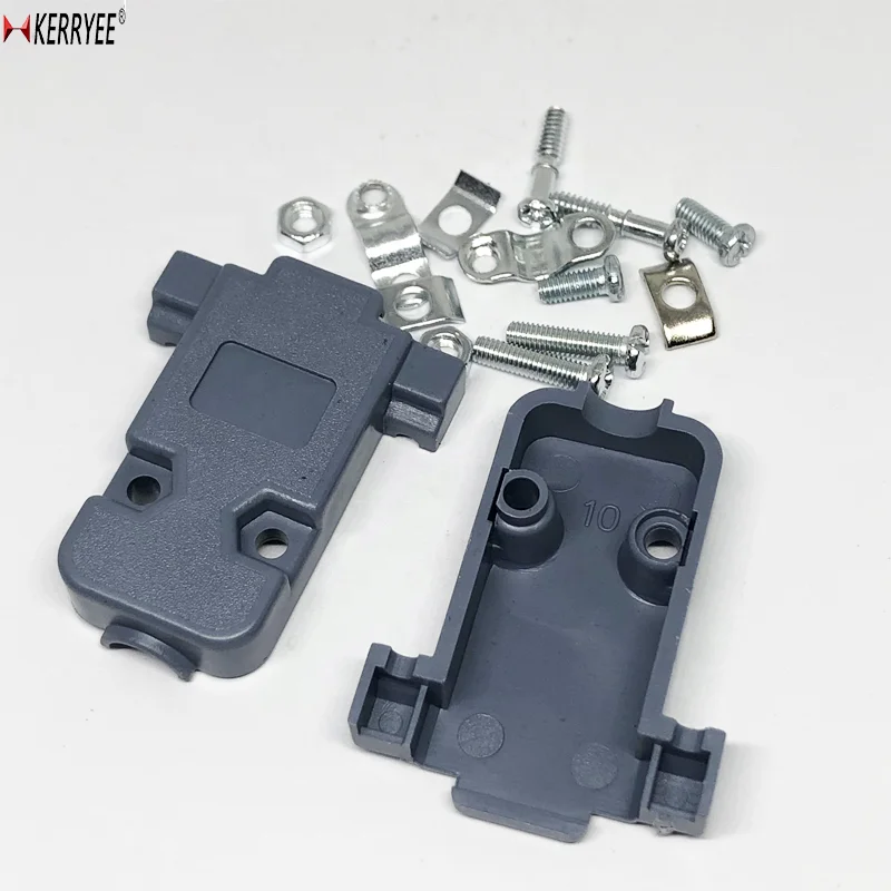 DB9 plastic shell cover in short screw