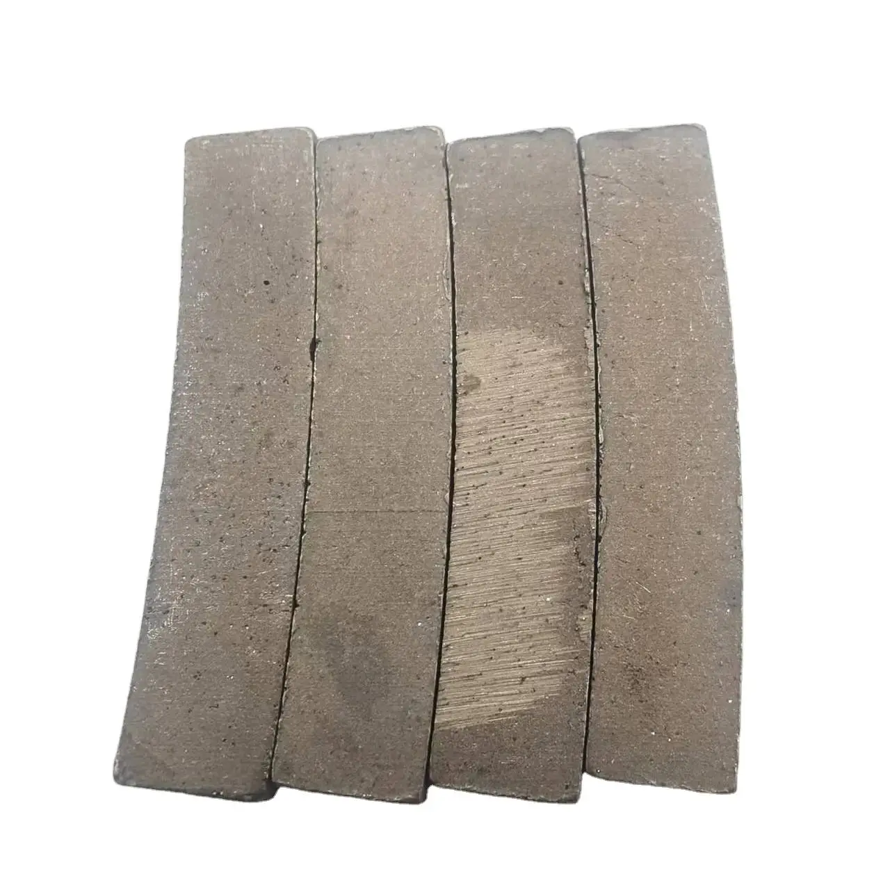 Sintered Diamond Segment  Welding Machine Silver Diamond  For Marble Sandstone Basalt Slate diamond segment