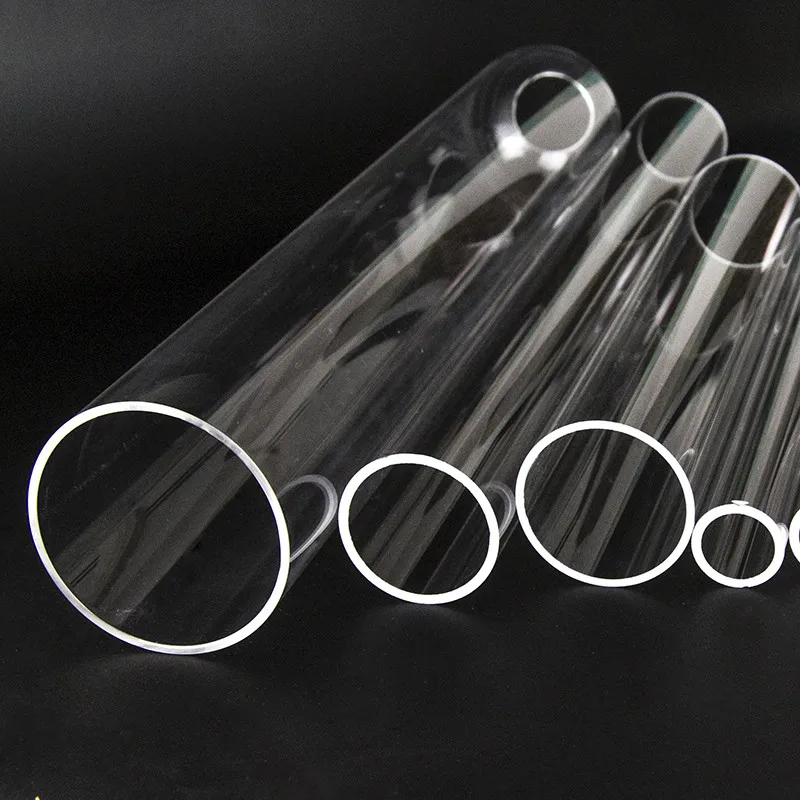 
High Quality Heat Resistant Fused Silica quartz tube 