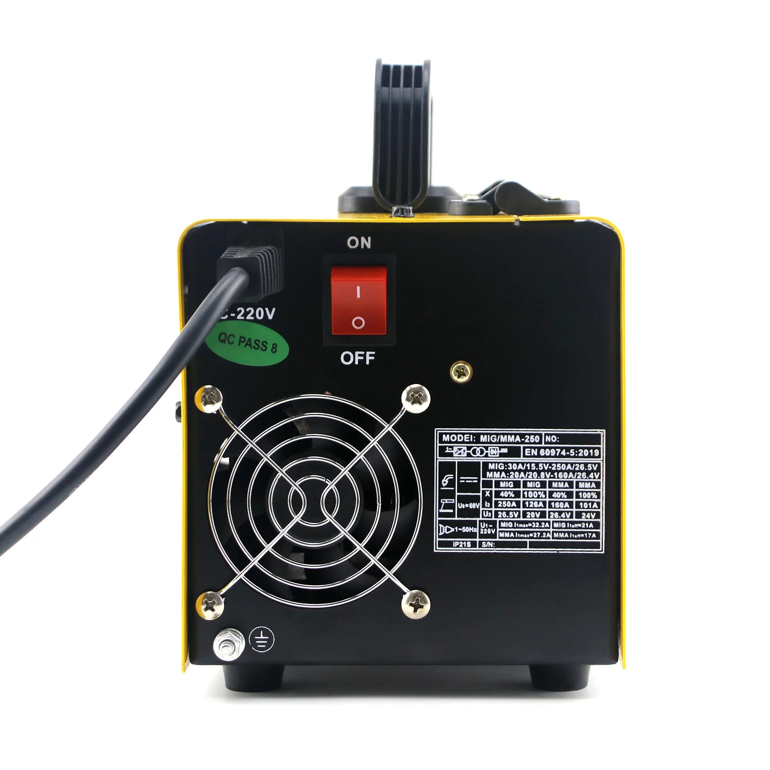 Mini Mig-250 mma 2 in 1 welding machine soldadora mig sin gas mig welding wire