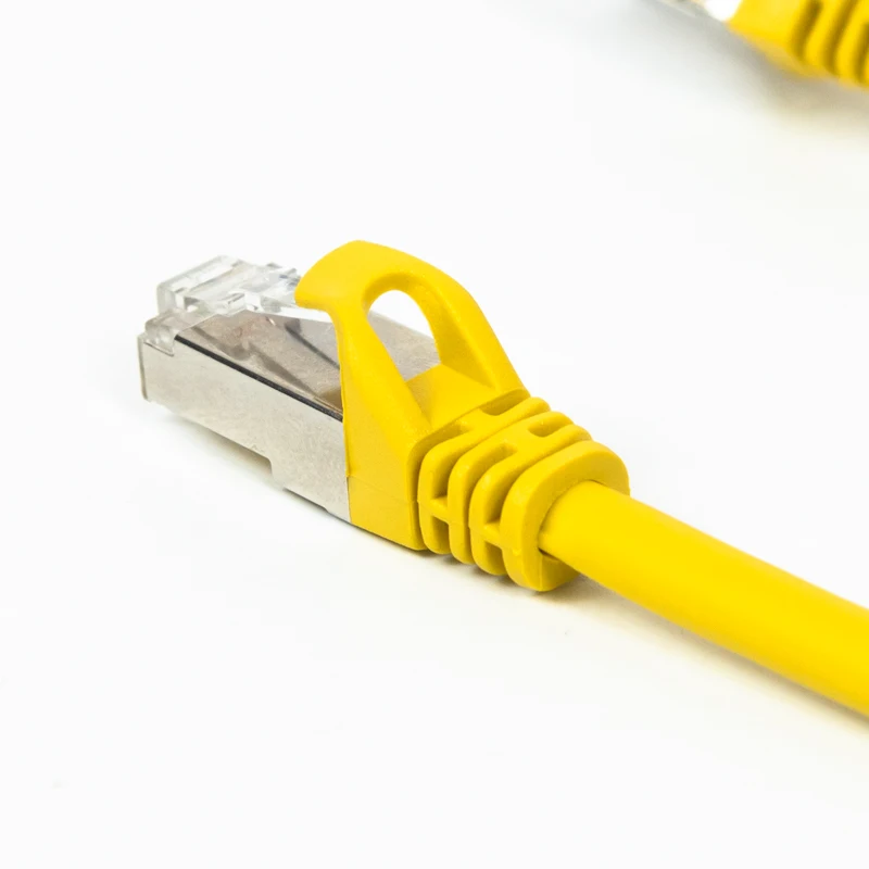 U-KCOM Wholesale Waterproof CAT6a PATCH CORD 4 Pairs 500Mhz SFTP CAT6a PATCH CABLE BARE COPPER