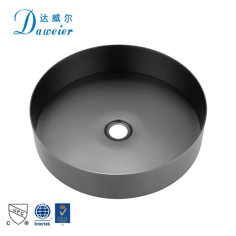Experienced Manufacturer Black Stainless Basin Strong Sturdy Solid Surface Basin