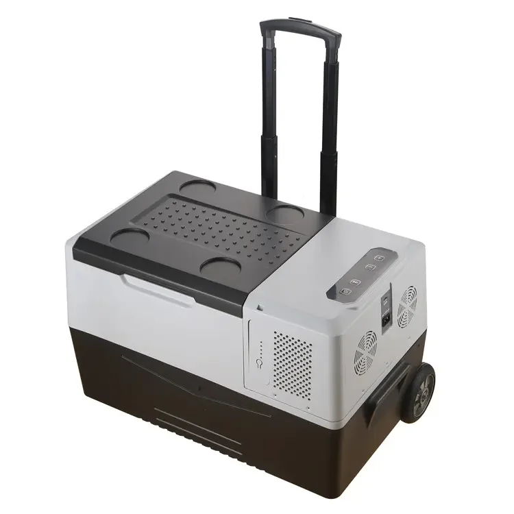 45L DC 12V 24V Холодильный компрессор мини-холодильник портативный мини-автомобильный холодильник с функцией литиевой батареи