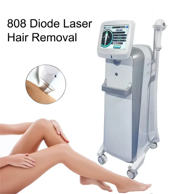 Portable 808 Diode Laser Hair Removal Machine 3 wavelengths 755 808 1064nm Platinum Hair Removal Laser Laser Machine