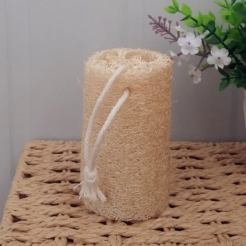 Natural Rectangle Wood Pulp High  absorbent Eco friendly kitchen Loofah sponge