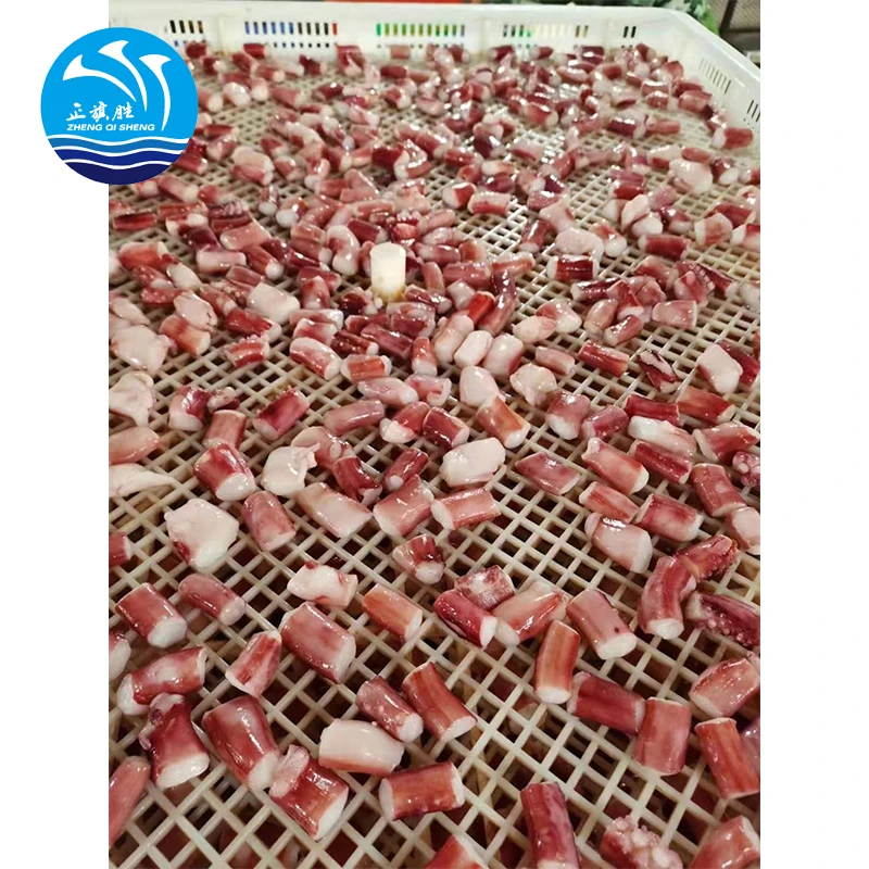 Proper Price Top Quality Frozen Cut Poulp Indian Ocean Squid Cube Seafood