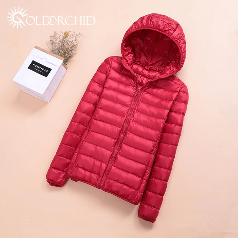 High Quality Outdoor Lightweight Winter Duck Down Jacket For Women