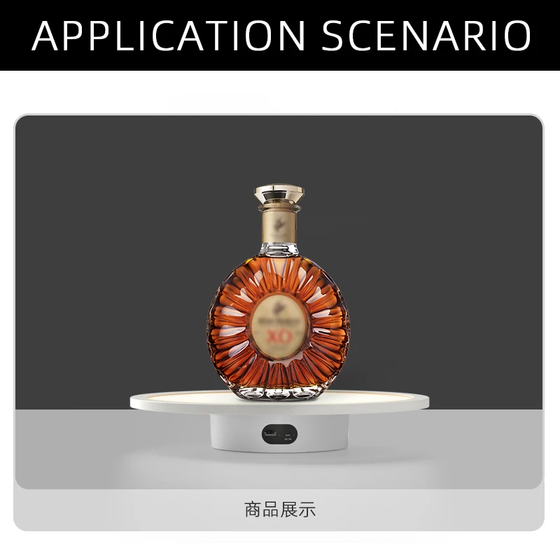 Photography LED light Turntable-BKL Rotating display stand electric turntable for Watches and Jewelry Display Diameter 40cm