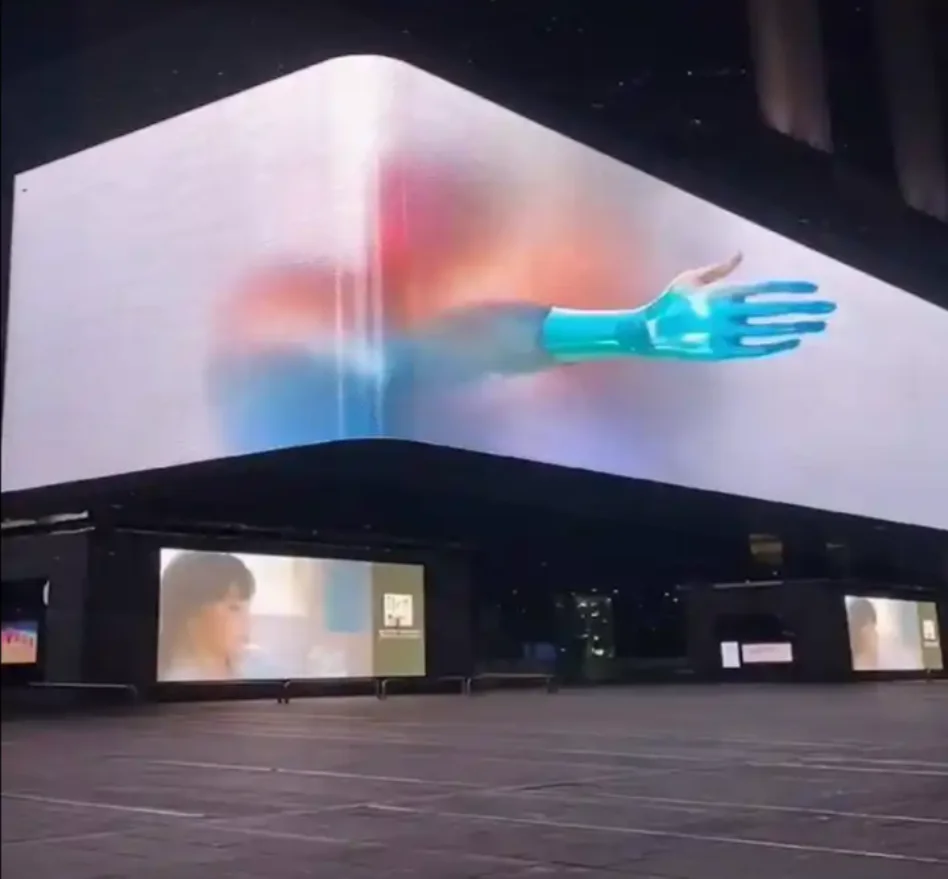 Waterproof LED Display P5 High-definition Naked Eye 3D LED Screen Commercial Digital Billboard Outdoor Advertising Water proof