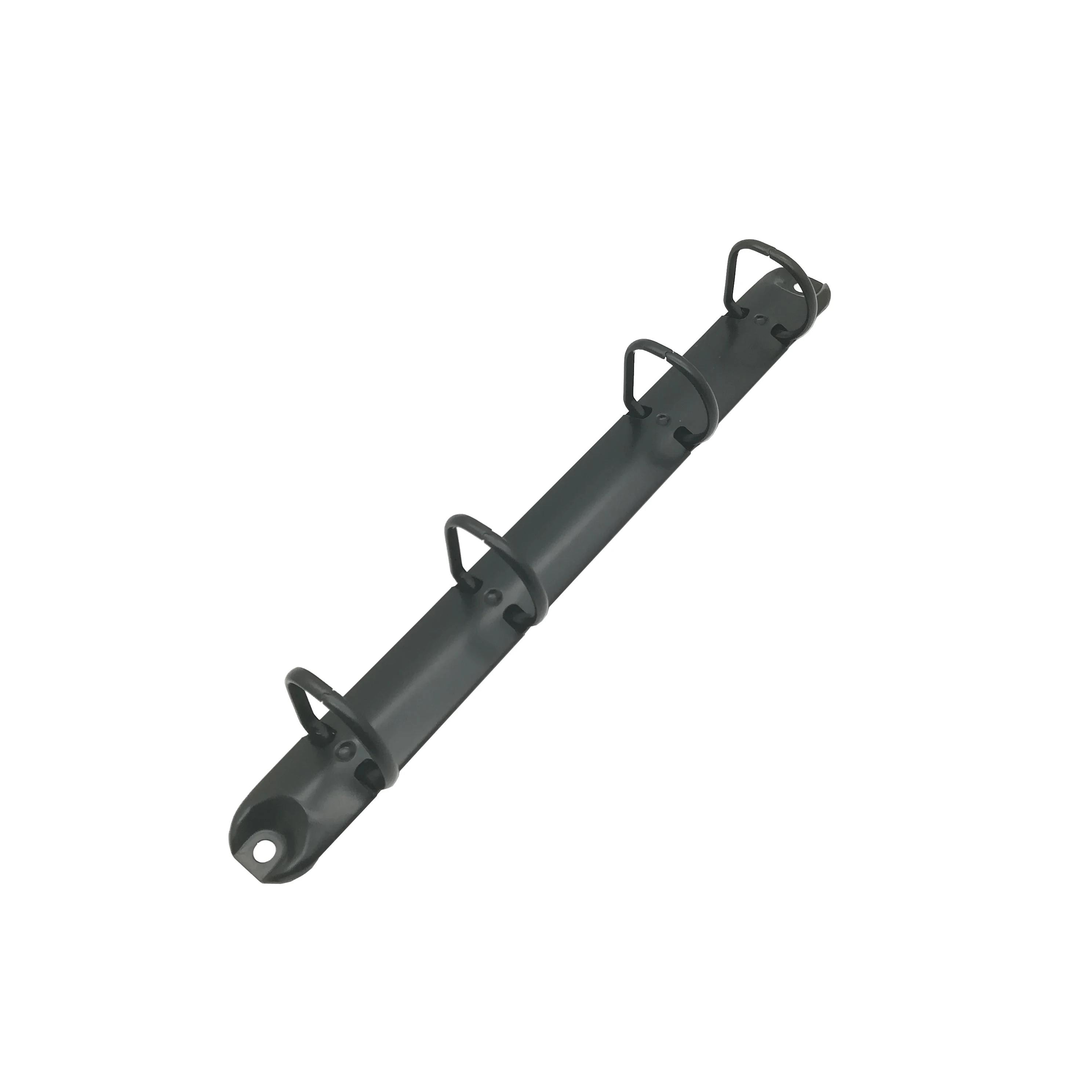 Fashion Black A5 Binder  clip 4 D Metal Ring Mechanism For Office File Clips