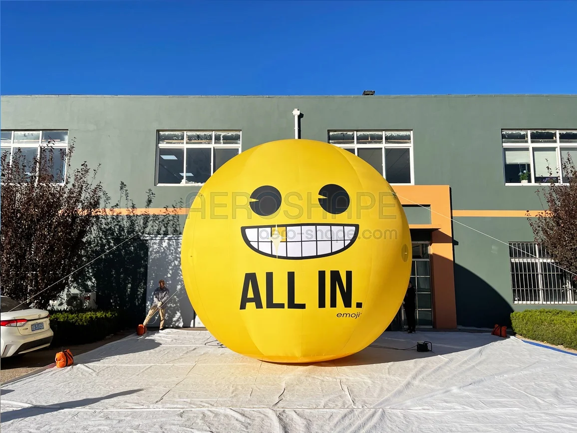 Надувной интерактивный шар под заказ для украшения дома и улицы