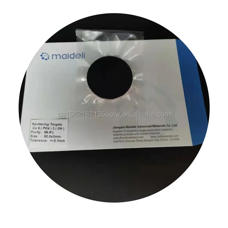 Мишень для распыления гидроксилапатита BOYAN Ca5(PO4)3(OH)1