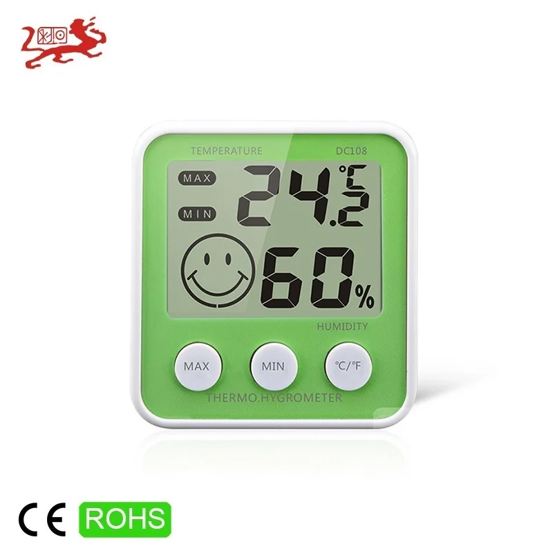 LCD Digital Indoor Multi Comfort level Hygrometer Humidity Thermometer Meter