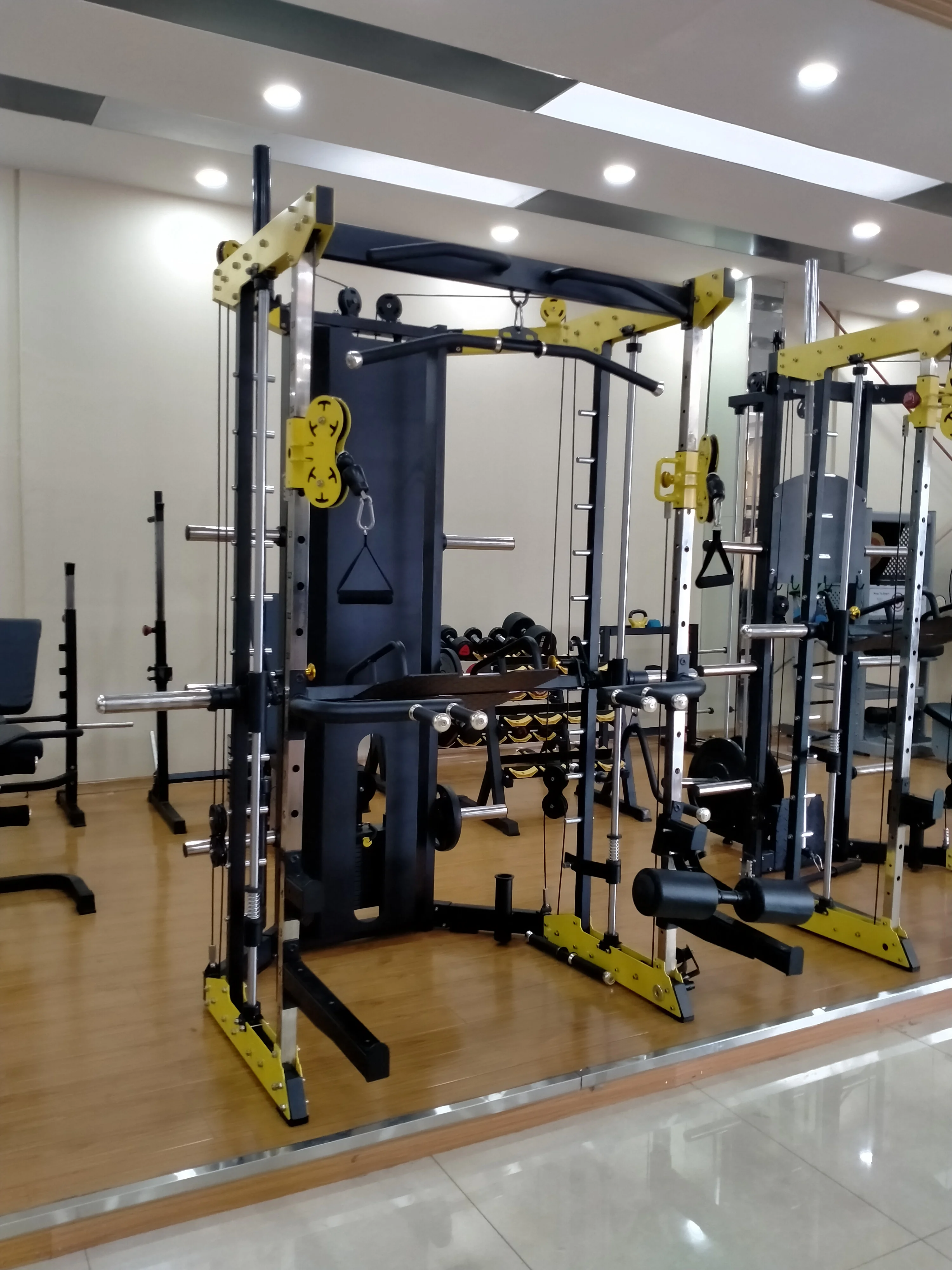Hot seller home gym Smith machine rack Cable Smith Machine