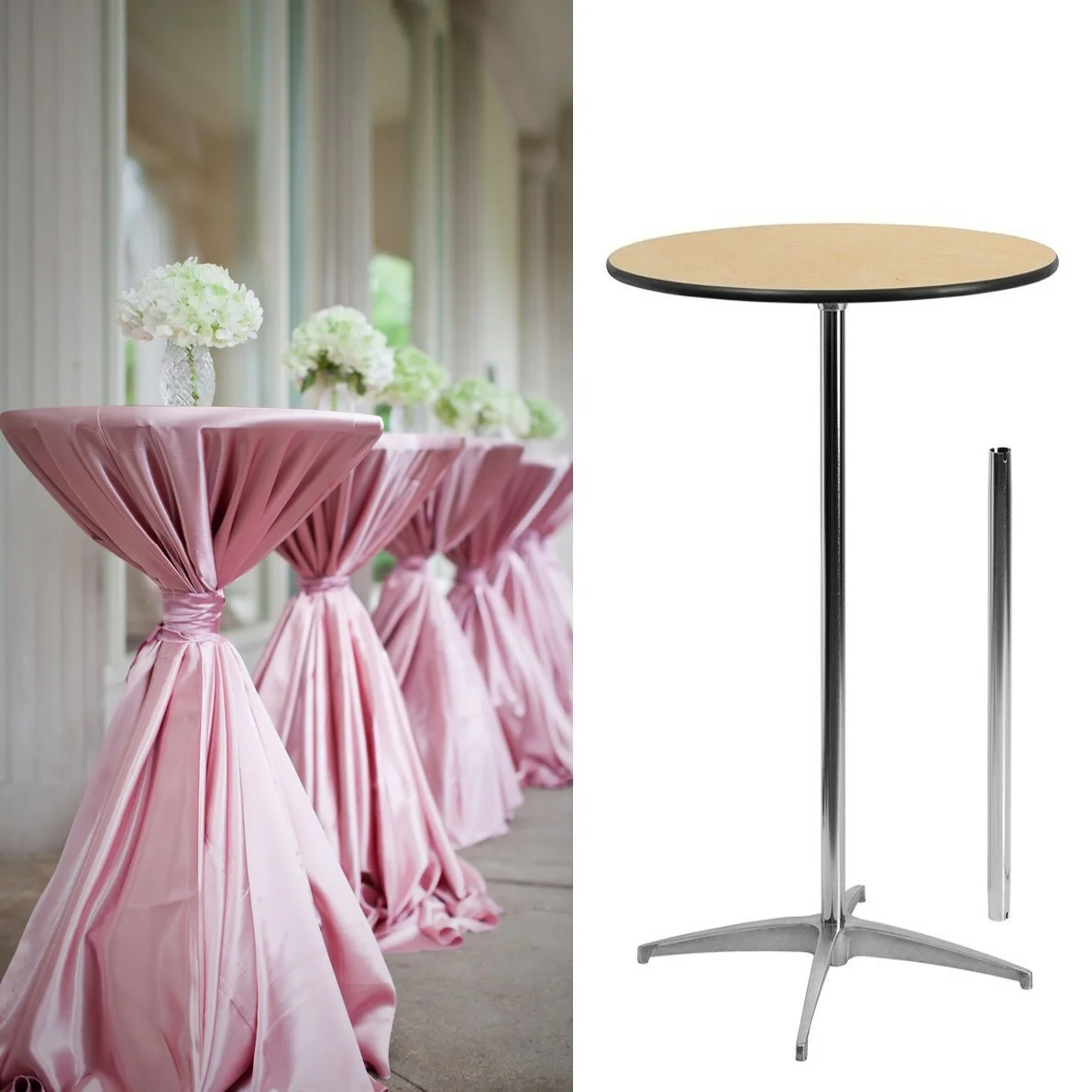 Professional Commercial Furniture Bar Stools Metal Base Bar Tables For Restaurant Pub home hotel coffee outdoor