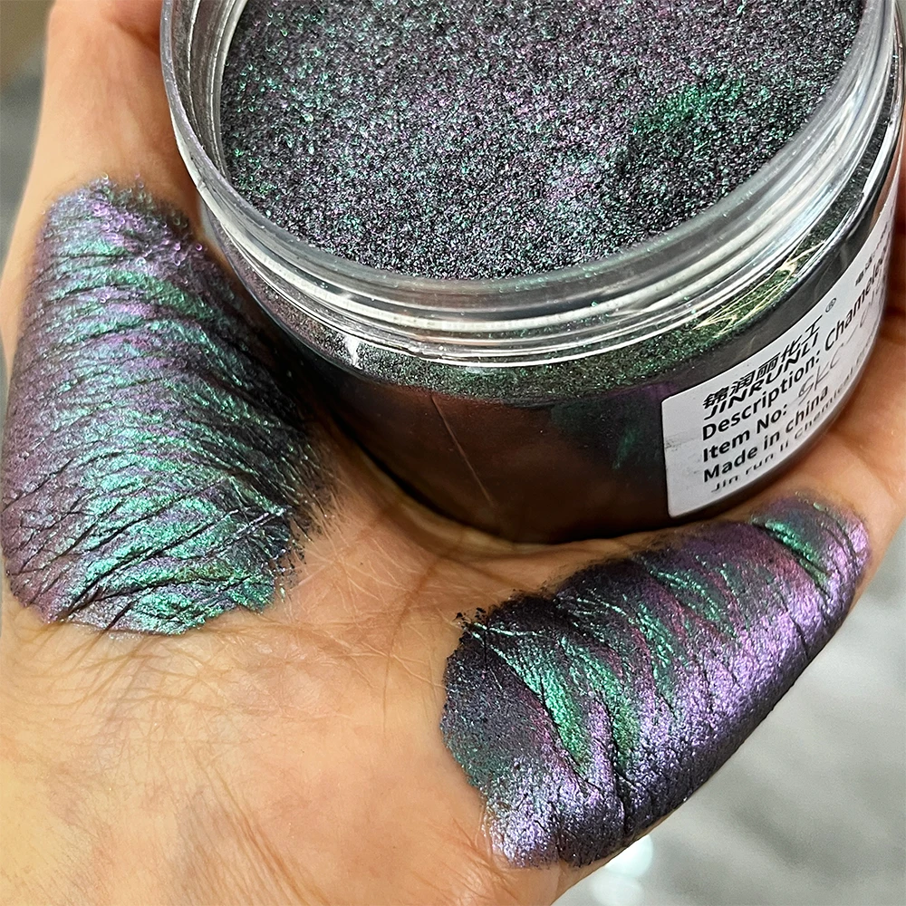 duochrome  glitter chameleon effect eyeshadow loose pearlescent pigment eyeshadow for eye