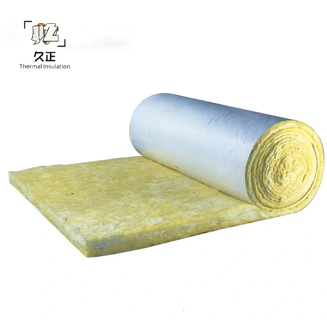 Australia Market Glasswool Metal Building Material Heat Insulation Glass Wool With White Polypropylene Faced