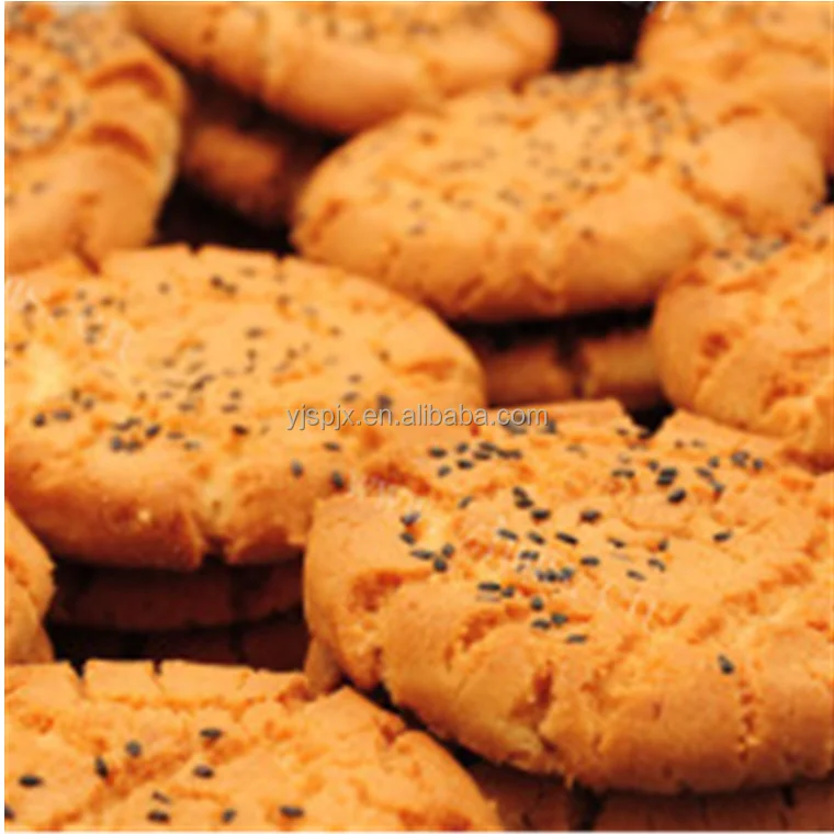 Automatic Crisp biscuit cookie maker machine sesame biscuit making machine