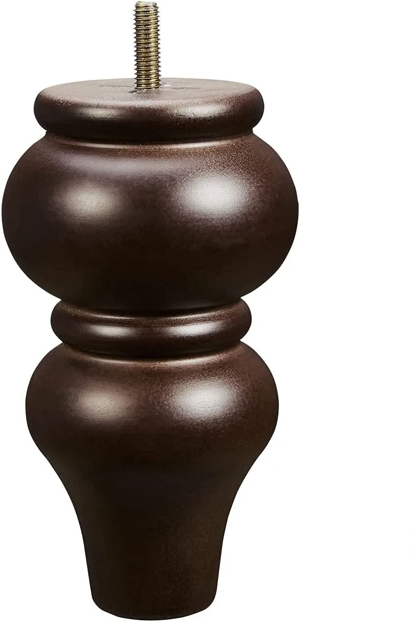 Modern Wooden Furniture Accessories For Sofa Stylish and Stable Cabinet Hardware Solid Wood Furniture Leg With Good Load-bearing