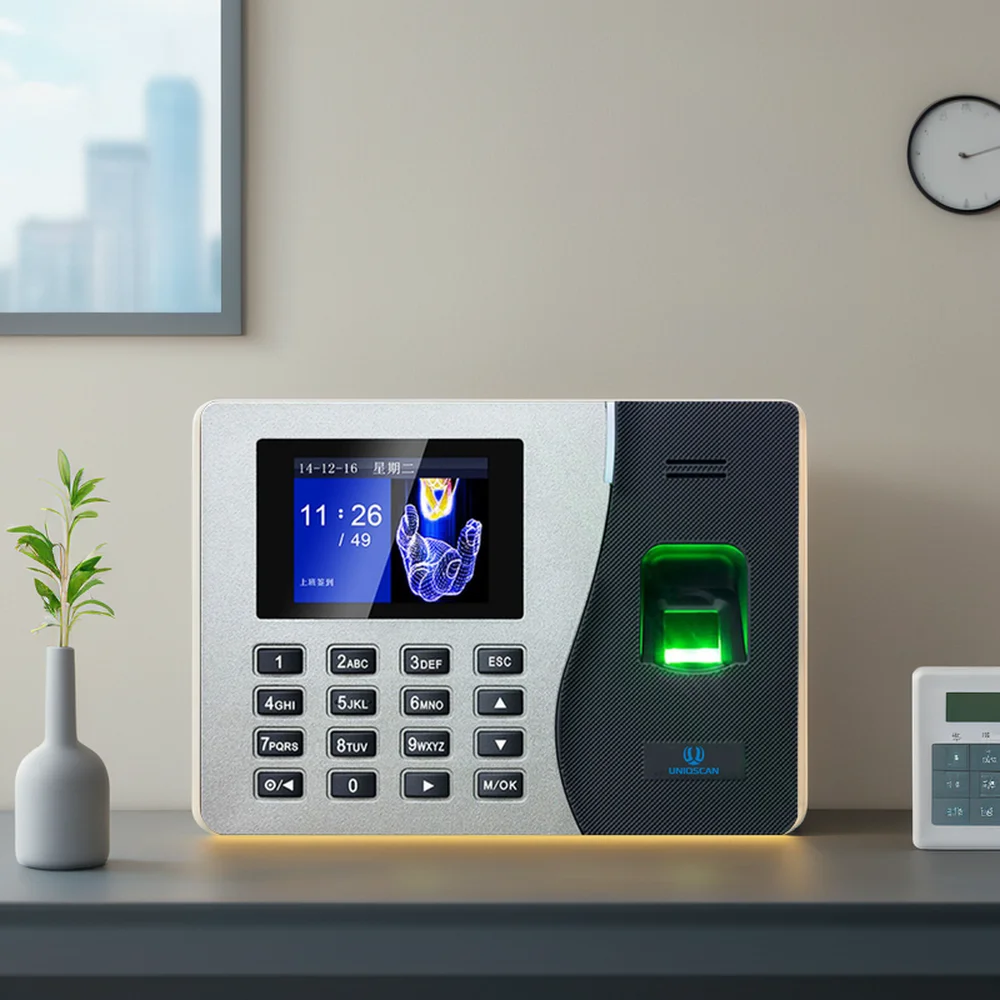 Cloud-Based TCP/IP Time Recording Machine 4G Punch Card Fingerprint Access Control for Time and Attendance Management