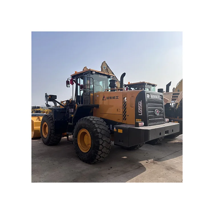 Used SDLG Front End Loader Lg956L Low Working Hour Sdlg 956 Used Wheel Loader Chinese Famous Brand 5 tons Loading Machine
