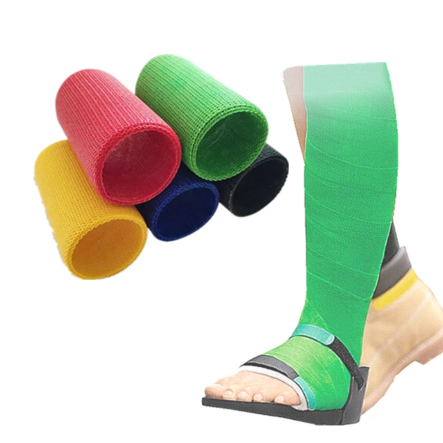 Child Cast Hospital Supply Orthopaedics external fixation Fiber Cast Roll Plaster of Paris Casting Bandage Tape