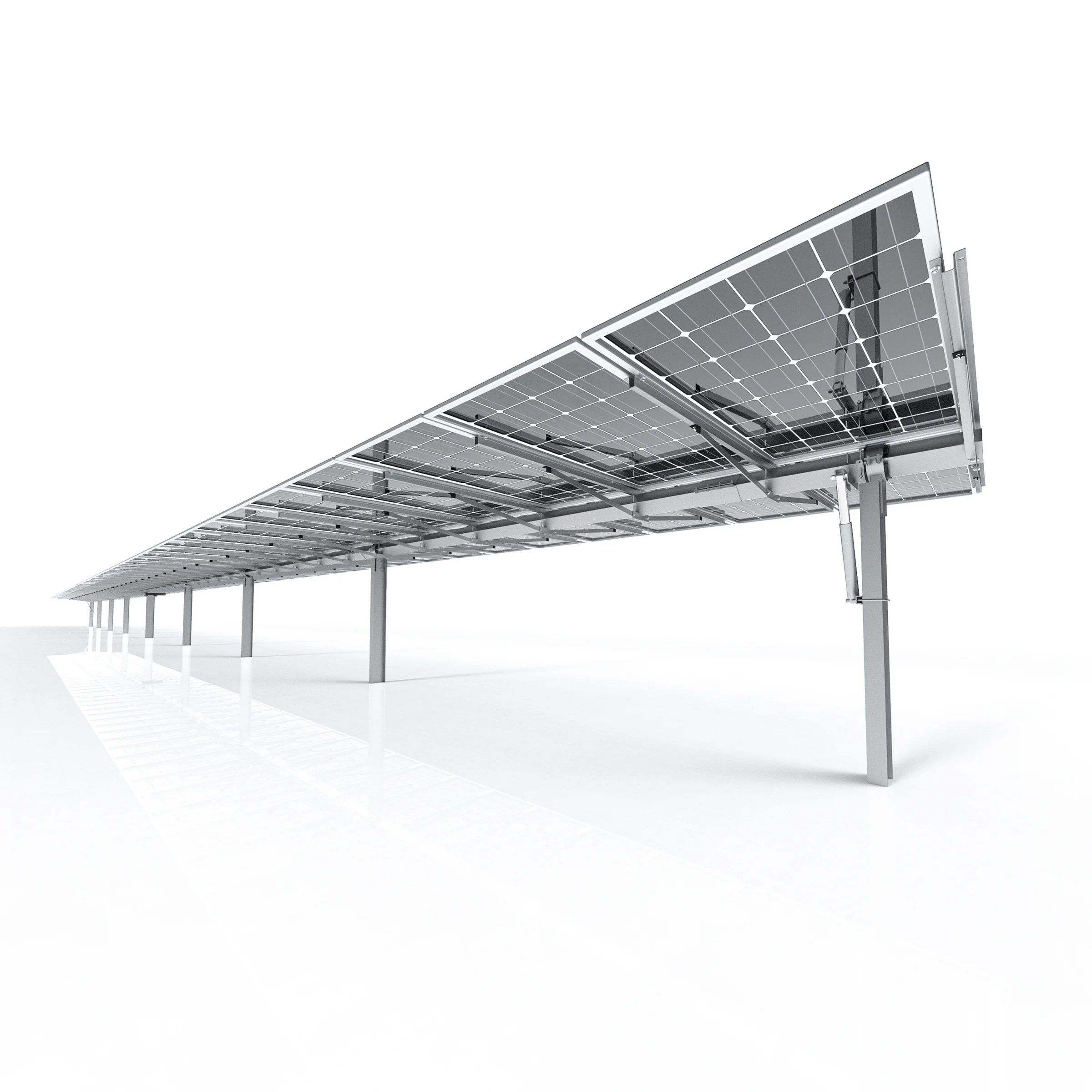 40kw HYP-2-90PV-78-IR-M-2SD Single Axis Tracker Gps Solar Controller Single Axis Solar Tracking Single Axis Solar Sun Tracker