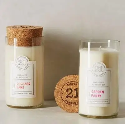 Factory Profesional in custom Customized Soft Wood Cork Lid For Glass Bottles candle cups lids candle jar lids