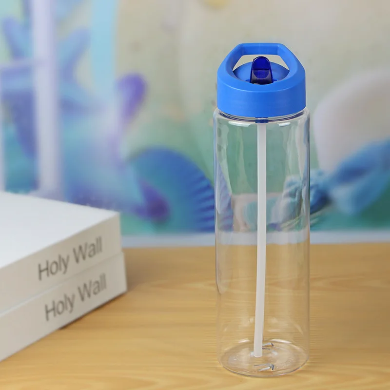 Bespoke Logo 25oz Leakproof Drinking Gym Plastic Water Bottles Carry for Fitness